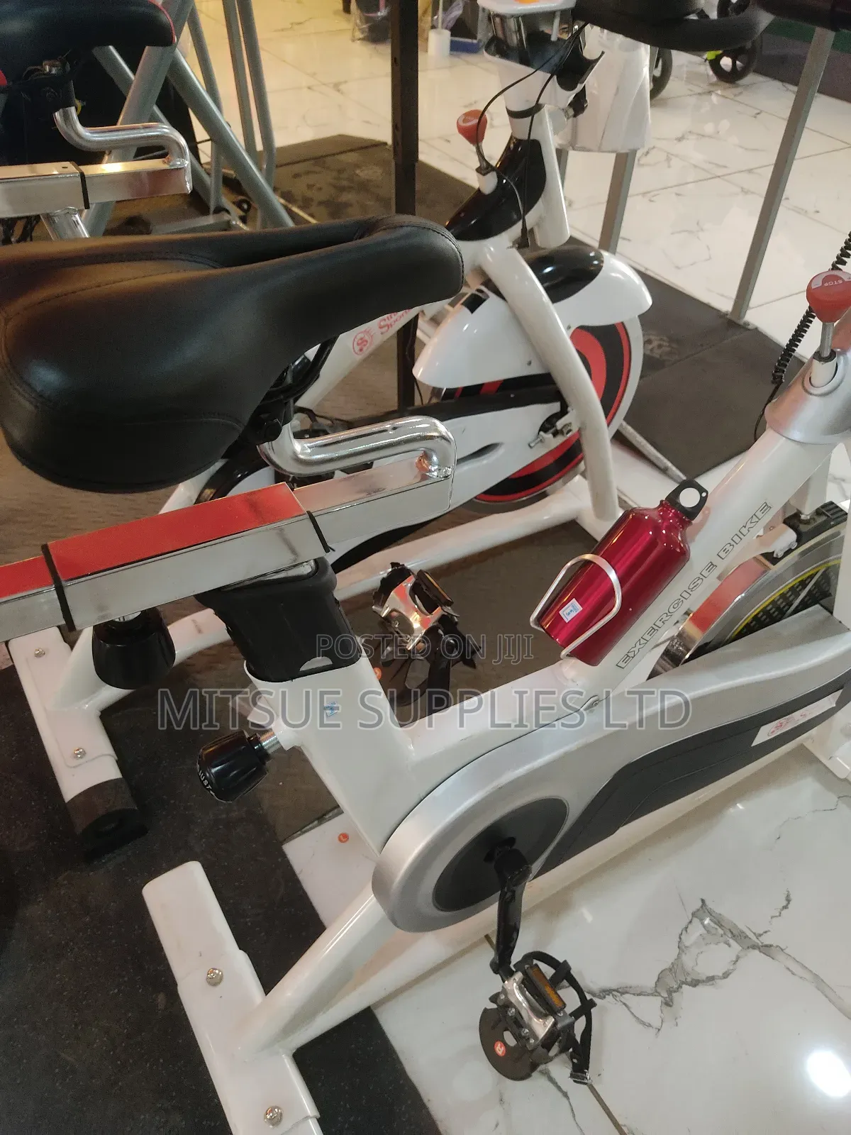 Home Exercise Spin Bike W/18kg Fly Wheel Digital Monitor