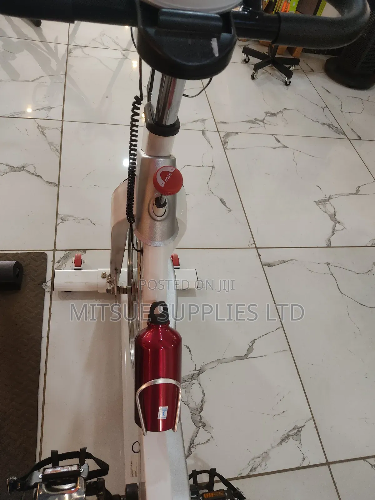 Home Exercise Spin Bike W/18kg Fly Wheel Digital Monitor