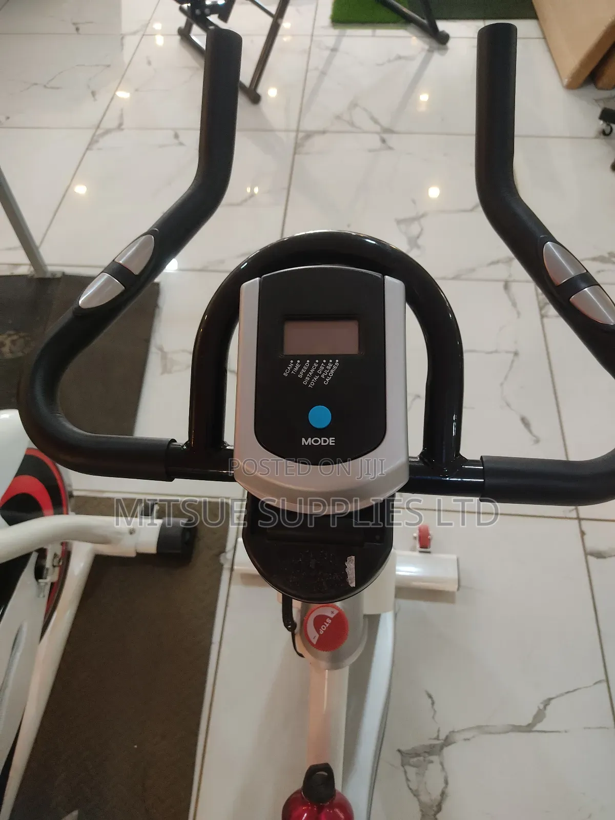 Home Exercise Spin Bike W/18kg Fly Wheel Digital Monitor