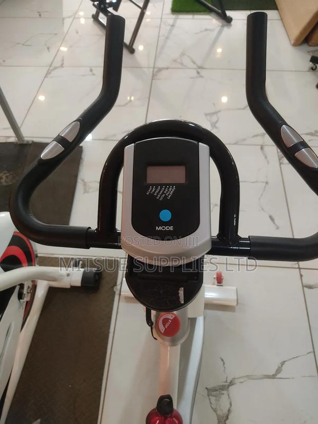 Home Exercise Spin Bike W/18kg Fly Wheel Digital Monitor