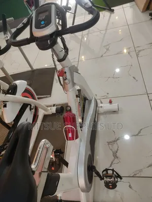 Home Exercise Spin Bike W/18kg Fly Wheel Digital Monitor