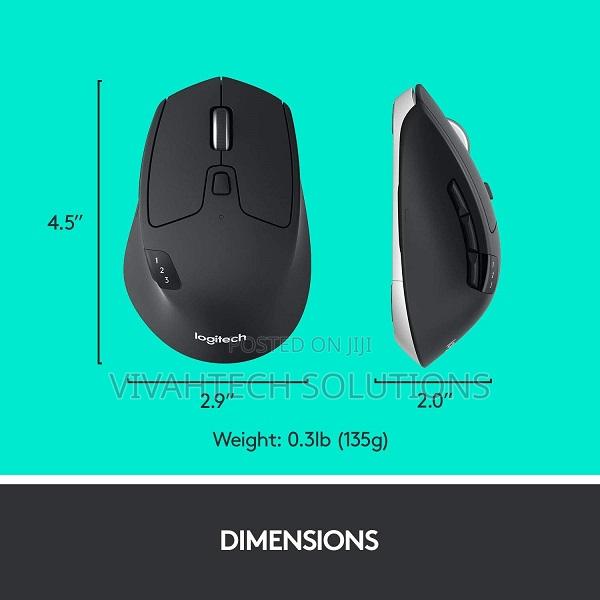 Logitech M720 Bluetooth Mouse Logi M720 - Black - main view