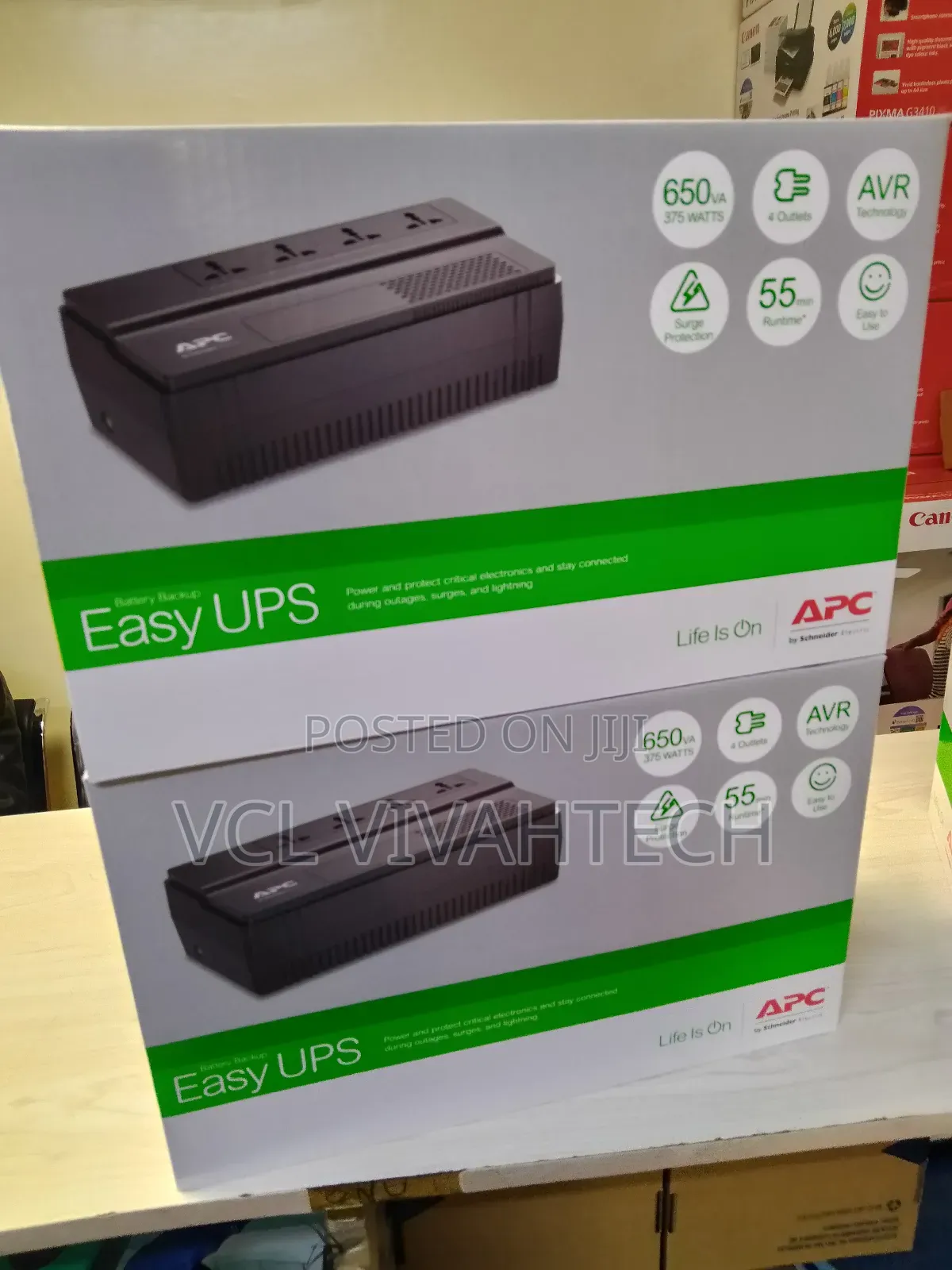 Apc Bv650i-MSX 650va Ups
