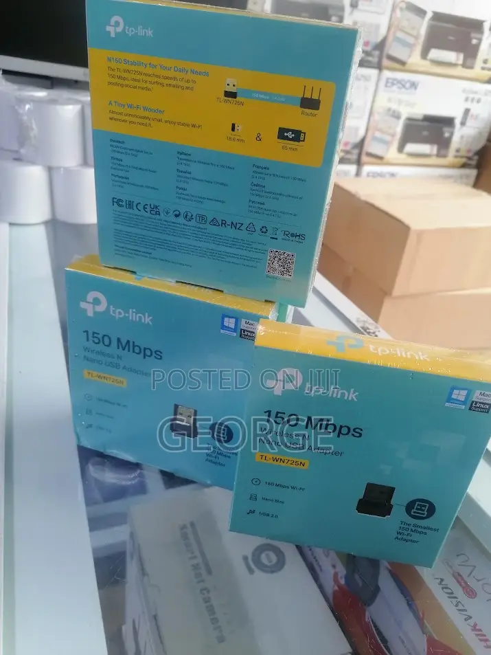 Original 
TP-LINK TL-WN725N 150mbps Wireless N Nano