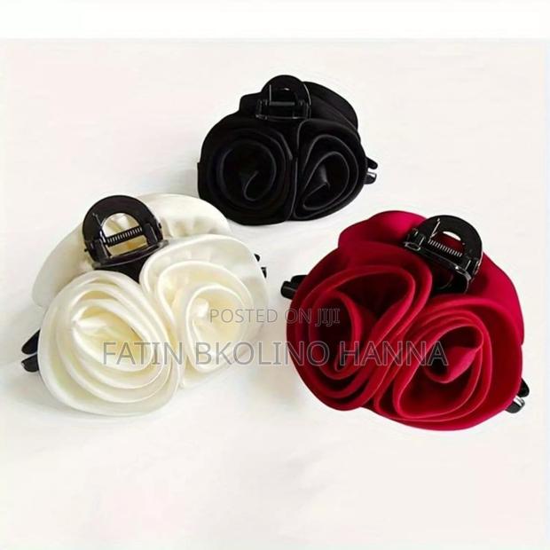 Rose Hair Claw Clips - thumbnail 3