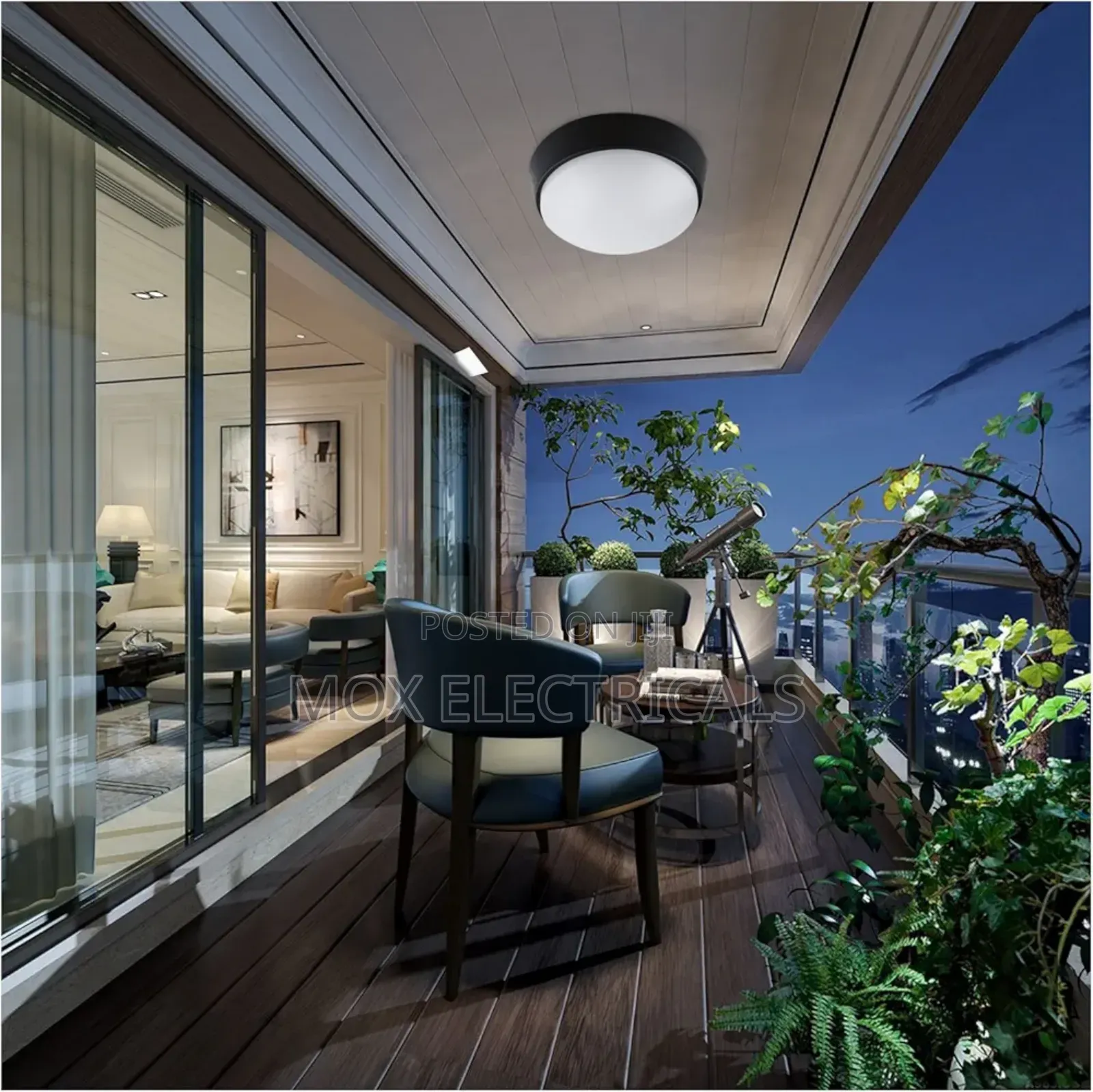 Led Bulkhead Round 18w