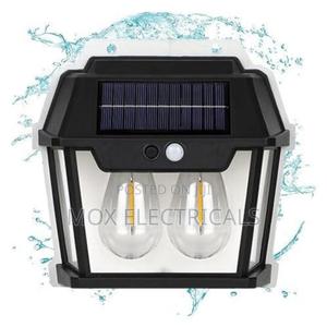Solar Outdoor Wall Light (2 Bulbs) - thumbnail 2