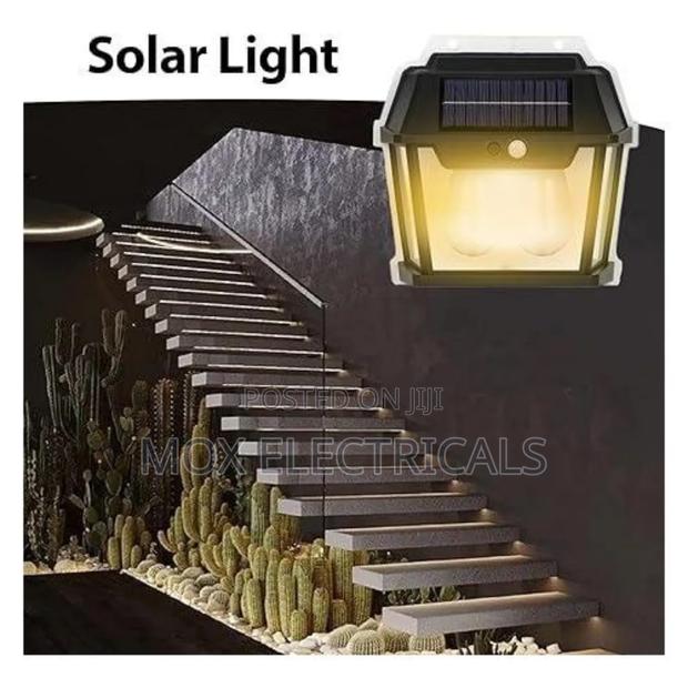 Solar Outdoor Wall Light (2 Bulbs) - thumbnail 3