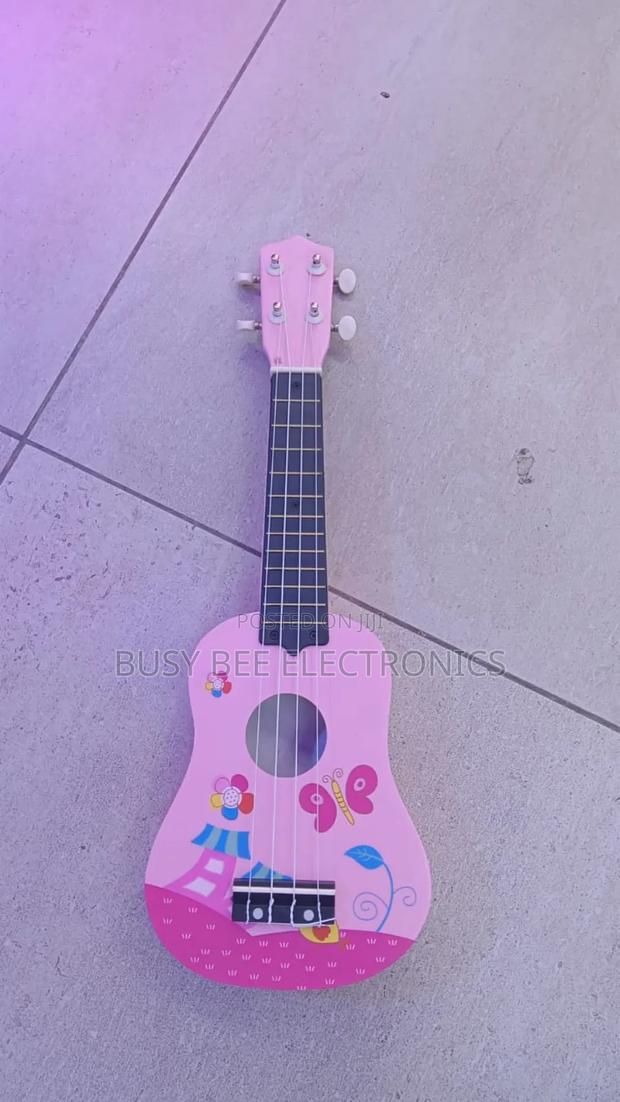 Cartoon Themed Baby Guitar - thumbnail 2