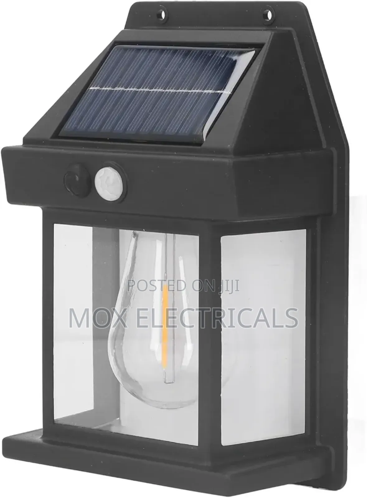 Solar Outdoor Wall Light (1 Bulb)