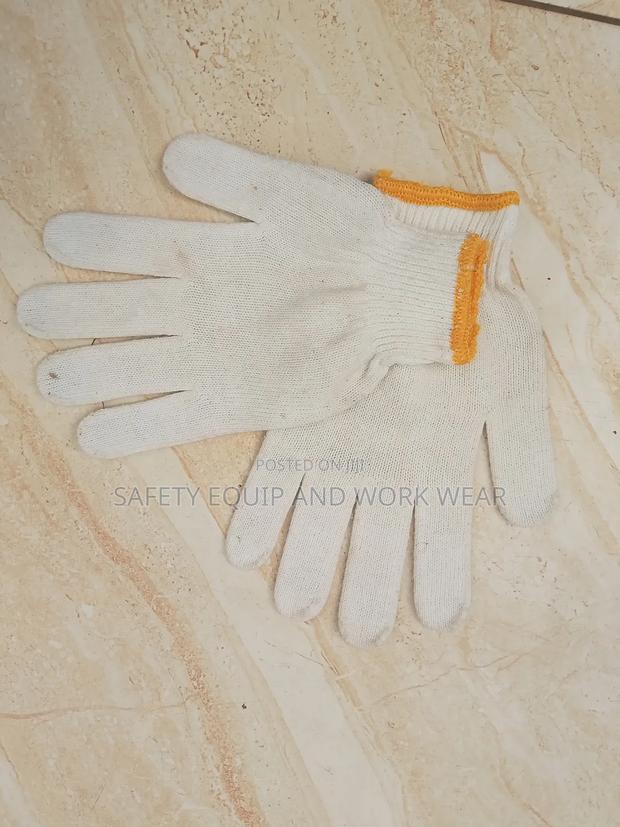 Cotton Dotted Protective Gloves