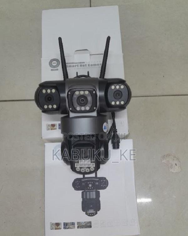 V380 4G Simcard Triple Lens Smart Camera