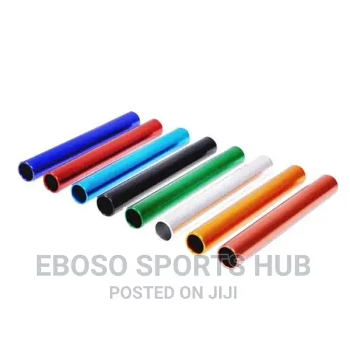 Relay Batons Aluminium(8 Assorted Colours in a Set)