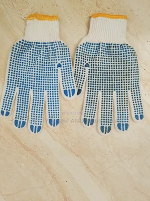 Dotted Cotton Gloves