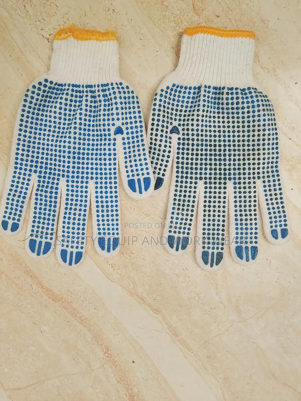 Dotted Cotton Gloves