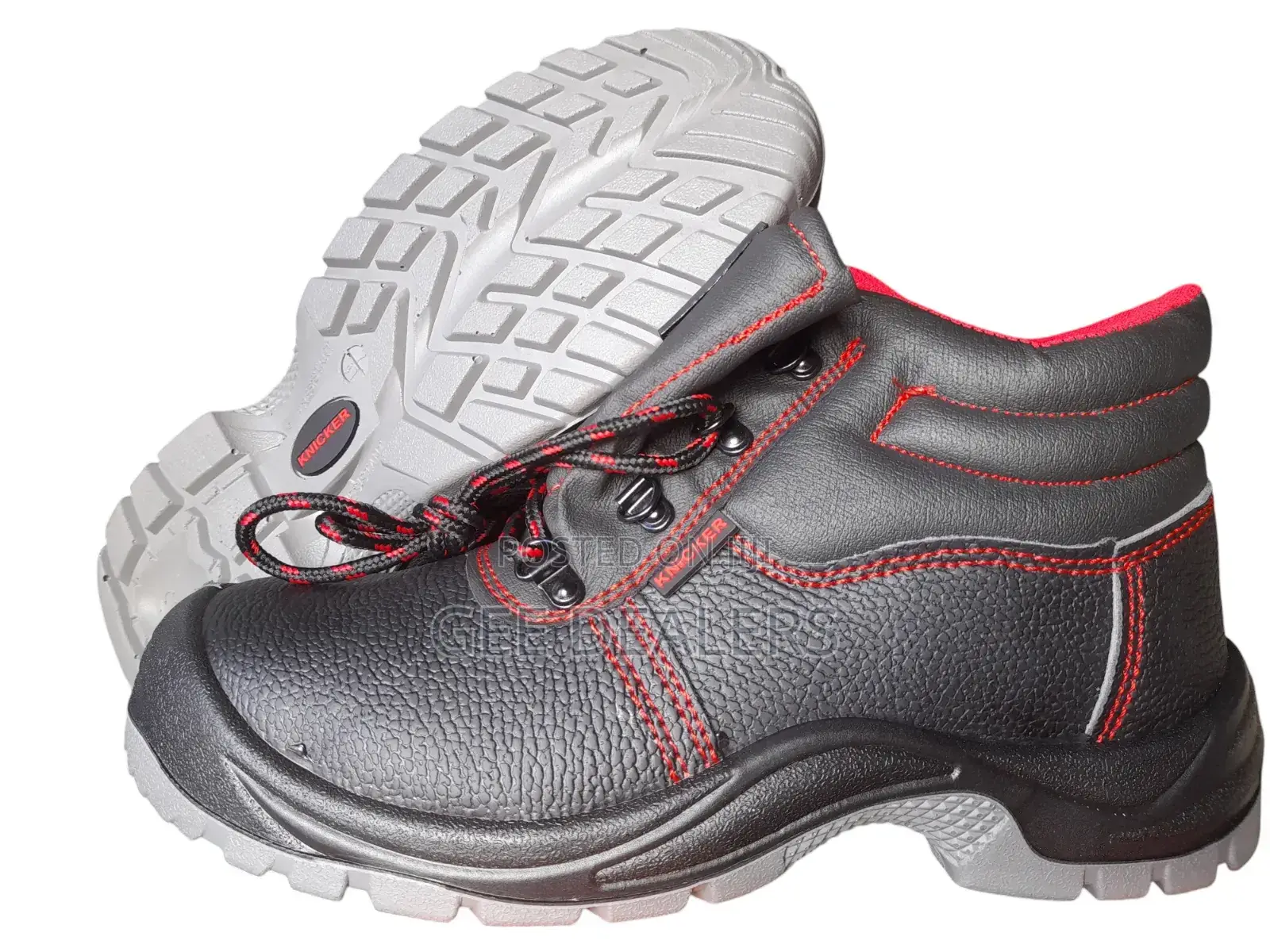 Steel Toed Safety Boots, Stain Resistant Working Boots,