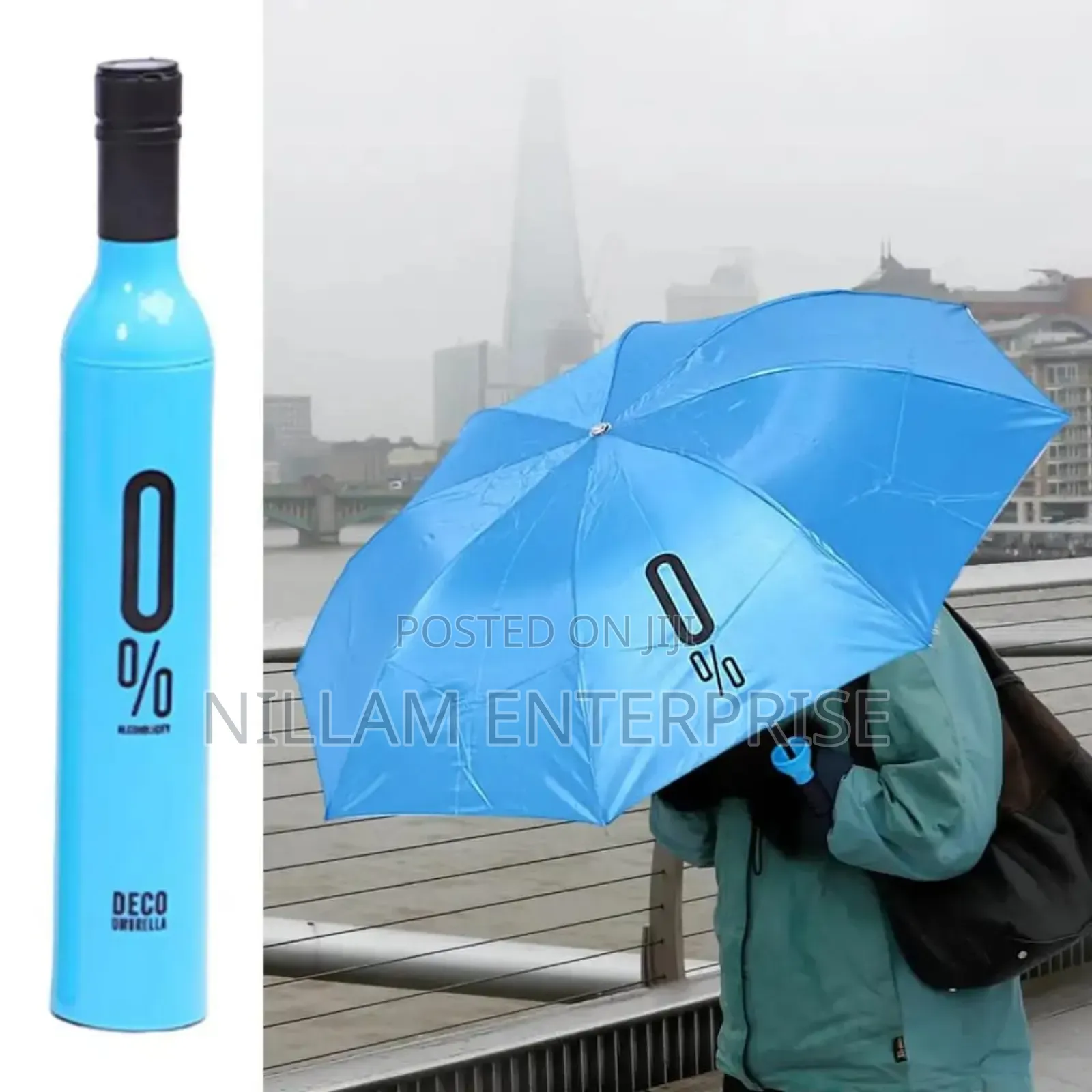 Wine Bottle Umbrella