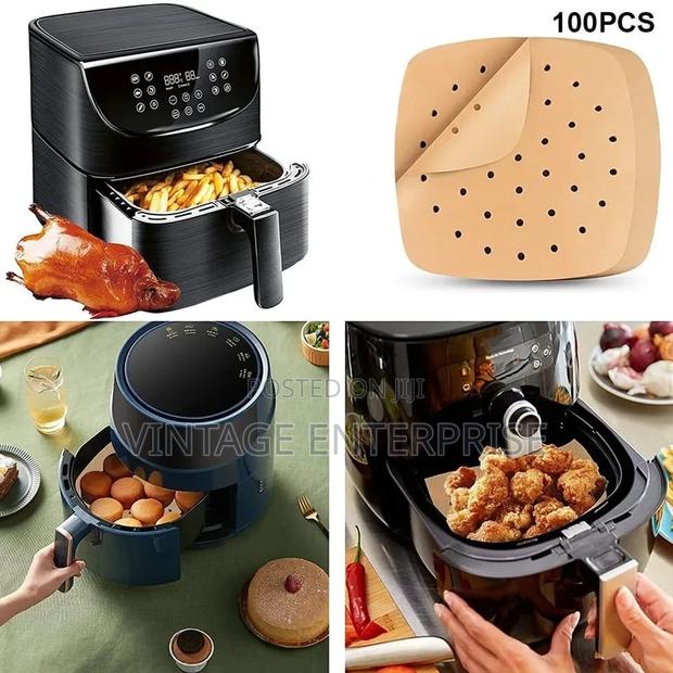 Rectangular Air Fryer Paper - thumbnail 2