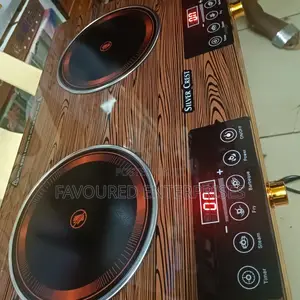 Induction Cooker Double Burner Silver Crest