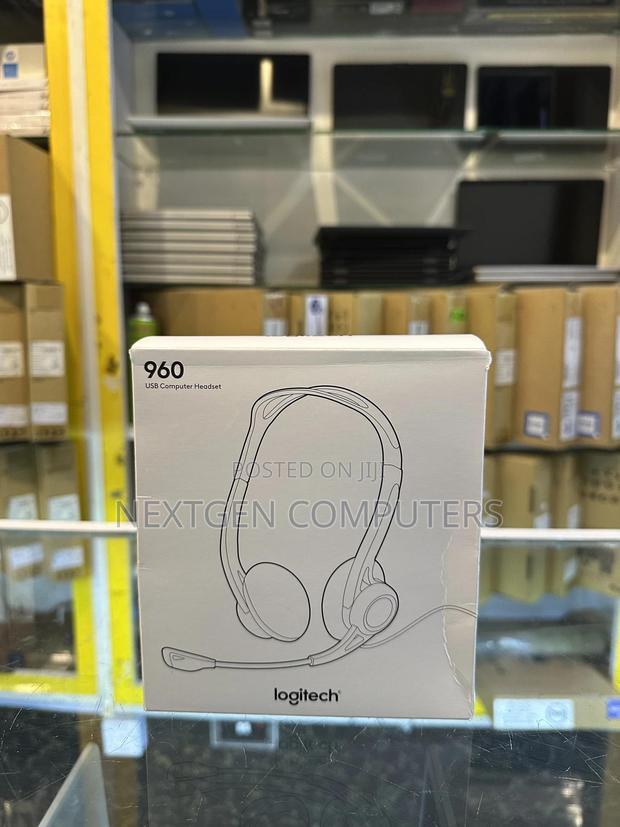 Logitech 960 USB Computer Headset - main view