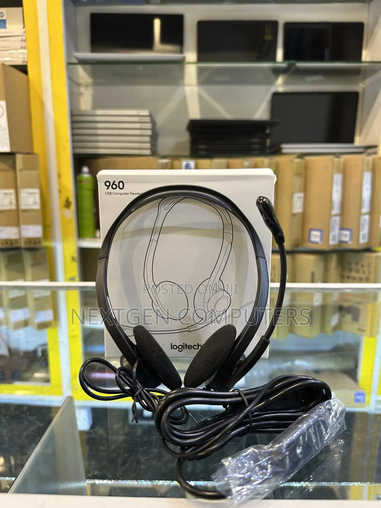 Logitech 960 USB Computer Headset