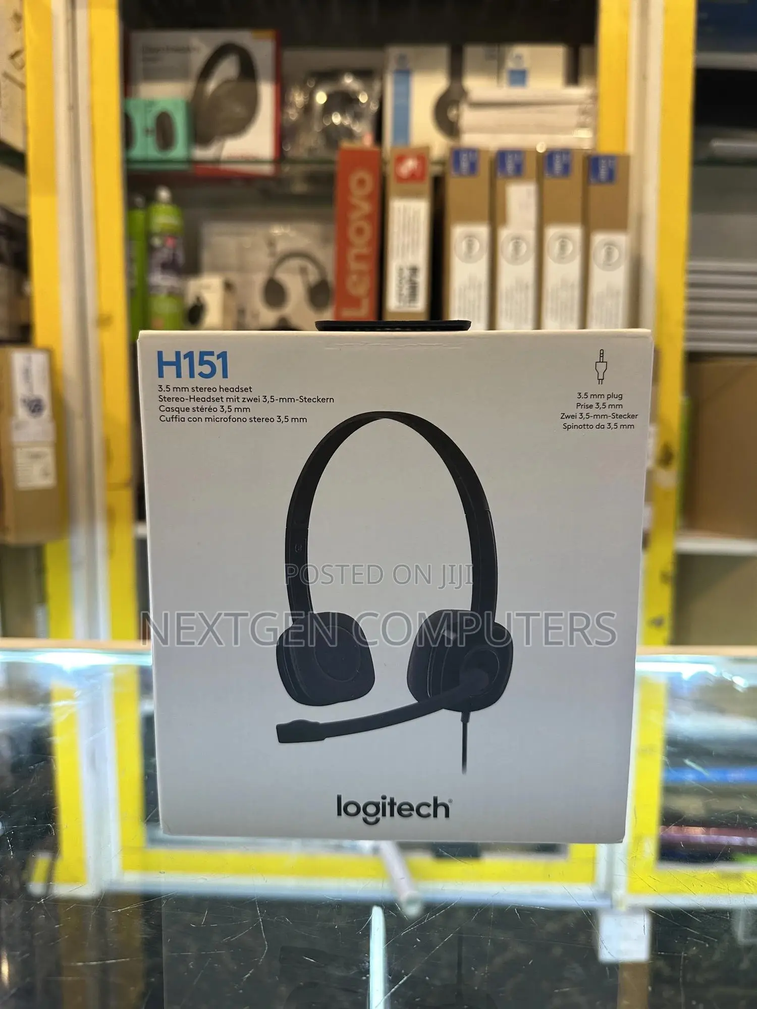 Logitech H151 3.5mm Stereo Headset (H151)
