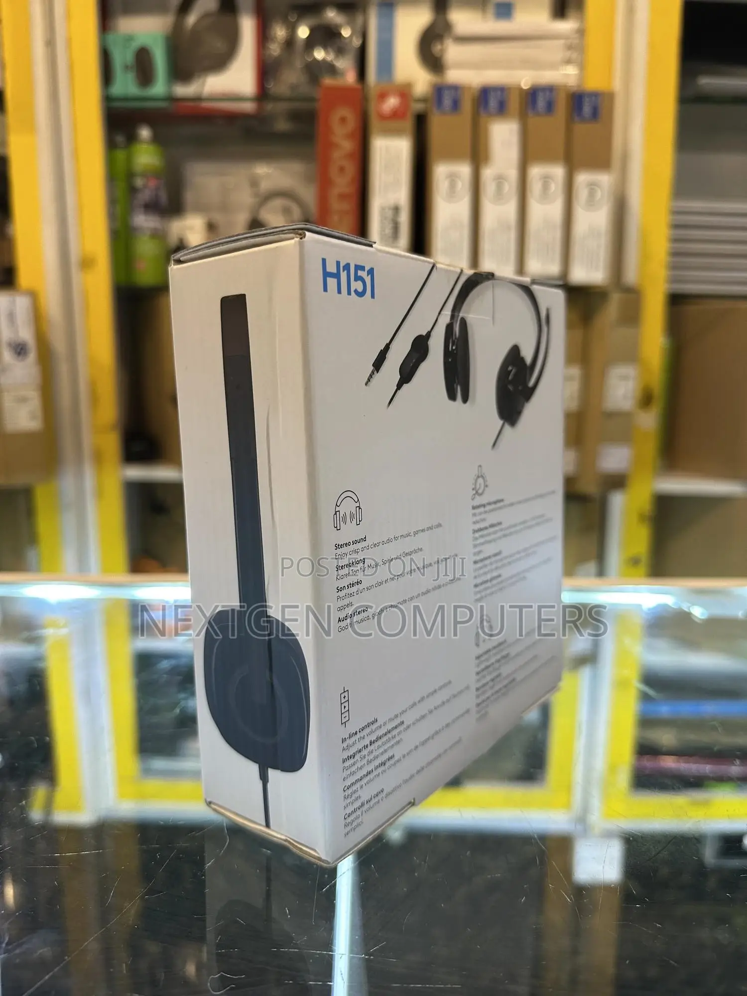 Logitech H151 3.5mm Stereo Headset (H151)