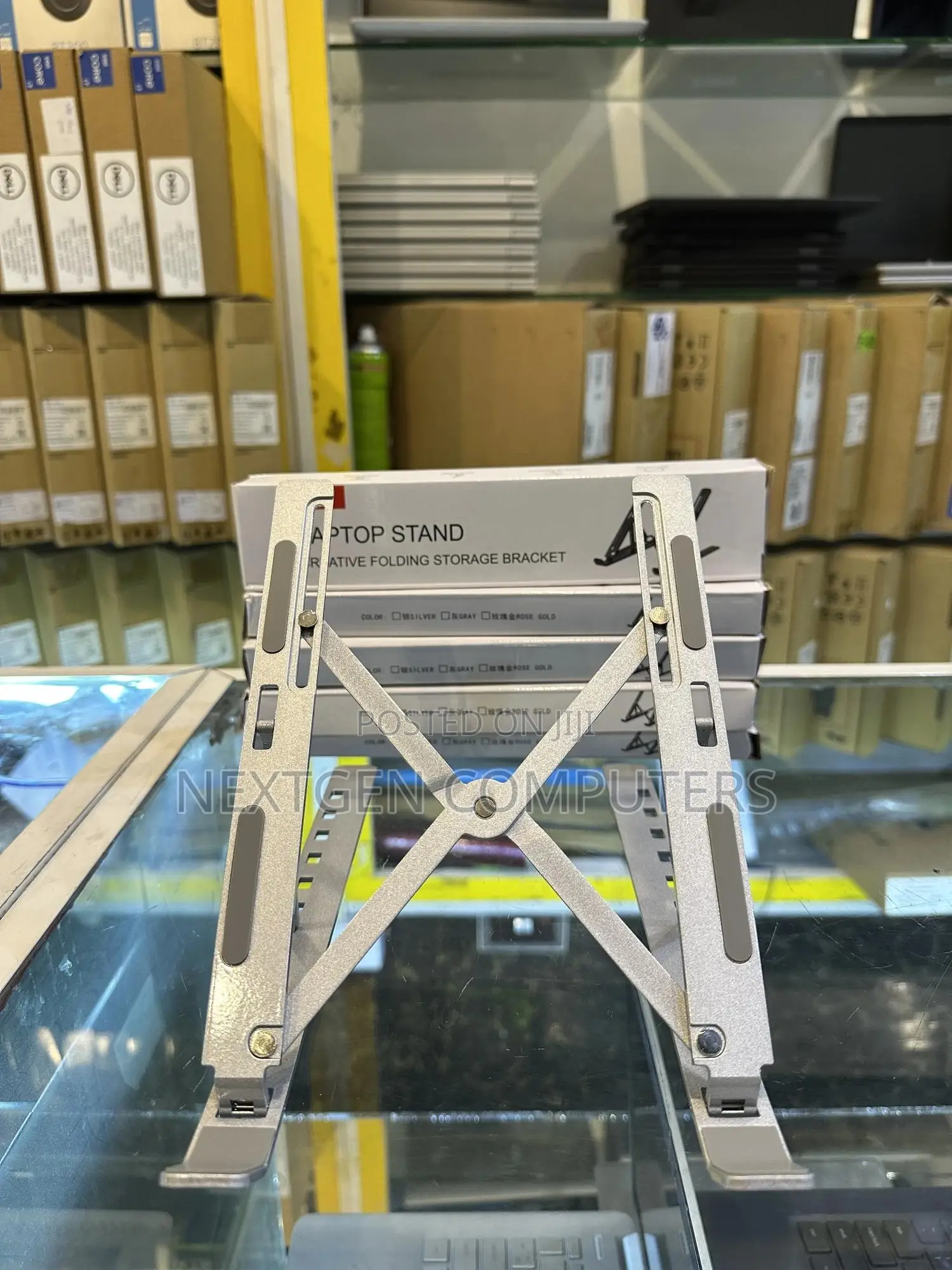 LAPTOP Stand / Laptop Folding Bracket Stand Aluminum Design