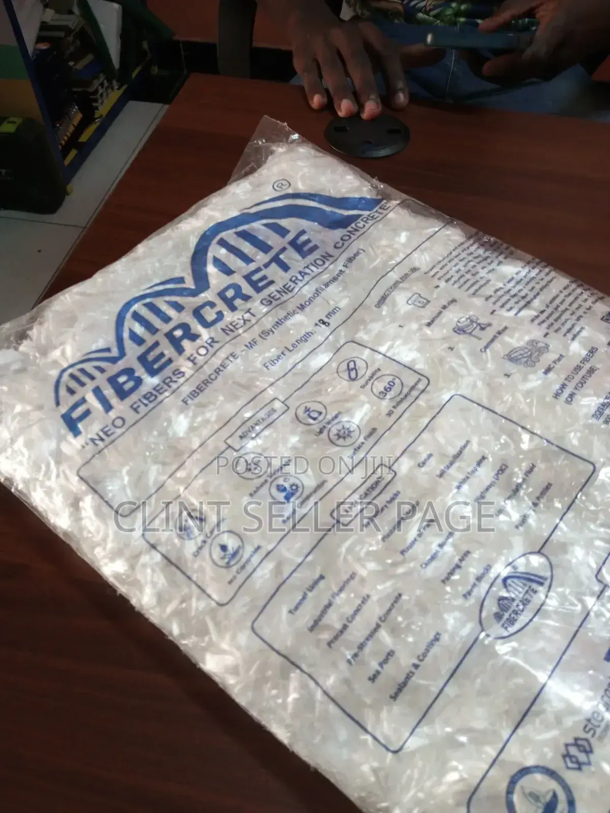 Fiber Crete/ Steel Mesh Crete.