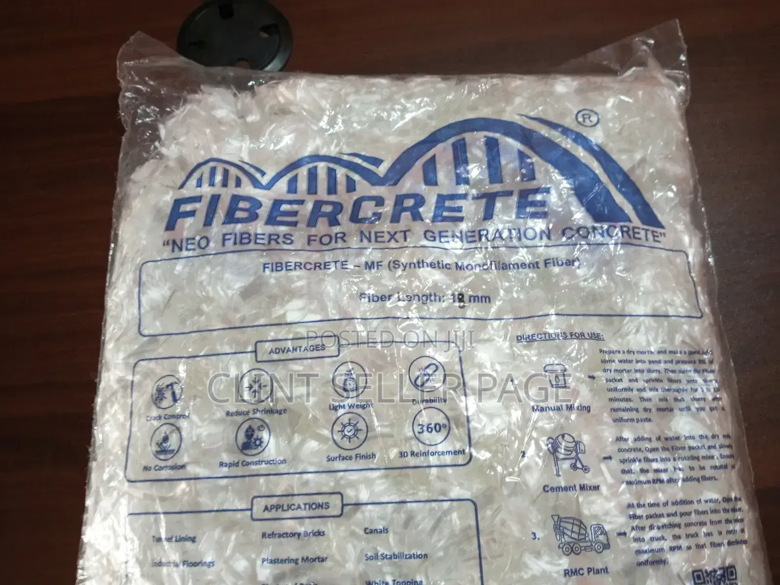Fiber Crete/ Resist Crete.