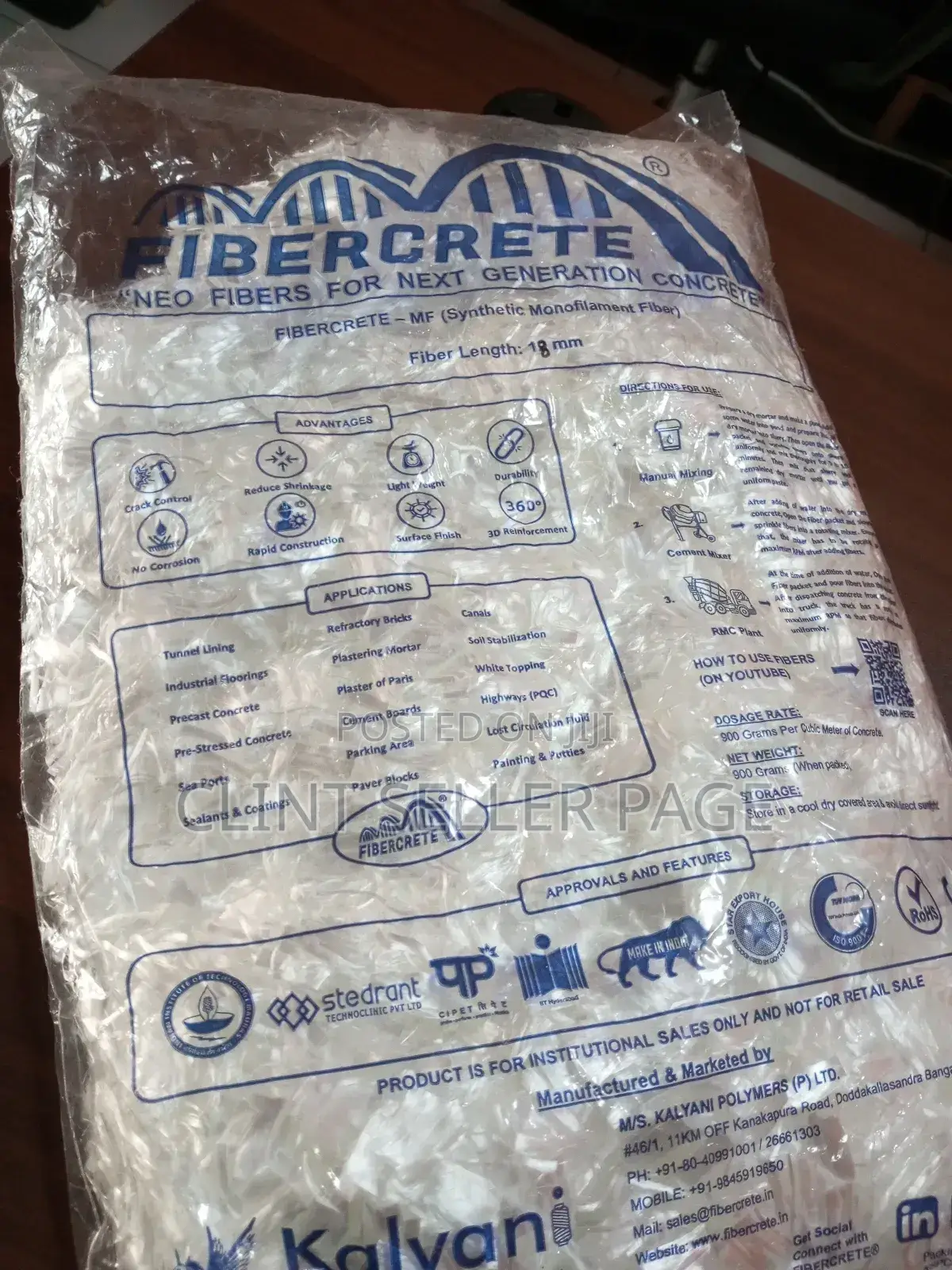Fiber Crete/ Ultra Reinforce.