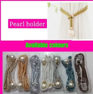 Modern Pearl Design Curtain Tie Backs
