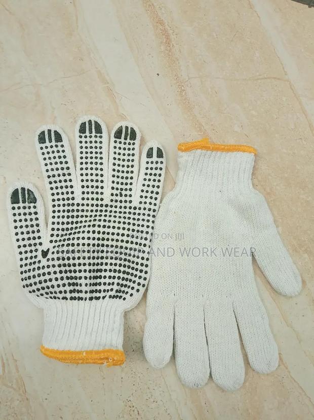 Cotton Gripped Gloves