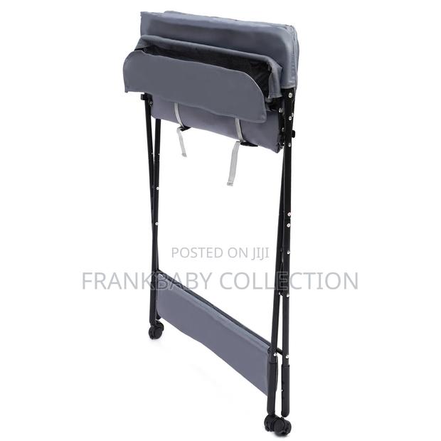 Height Adjustable Baby Changing Station With Rack - thumbnail 4