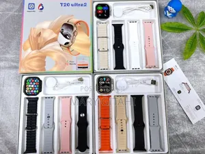 T20 ULTRA 2 With 4 Straps High Quality Smartwatch*