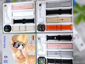 T20 ULTRA 2 With 4 Straps High Quality Smartwatch*