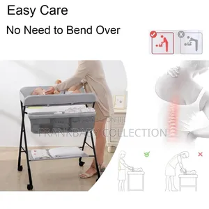 Adjustable Height Foldable Diaper Changing Station