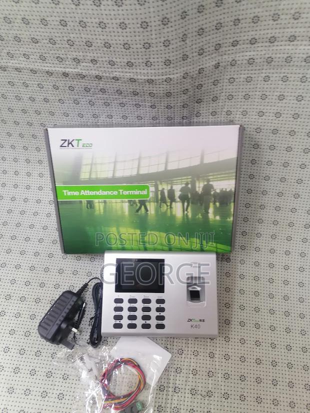 K40 Time Attendance Biometric With Fingerprint Just Out - main view