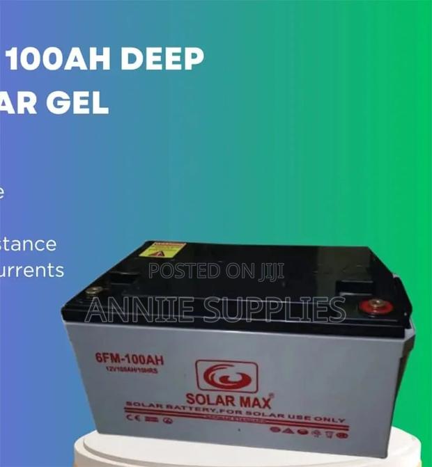 Brand New Solar Battery 100AH - main view