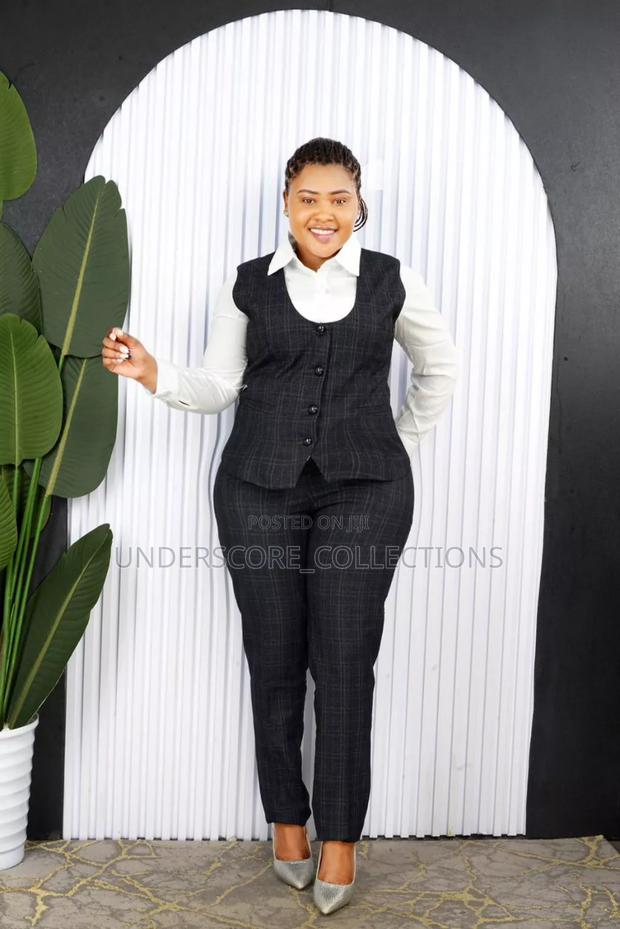 3 in 1 Half Coat Trouser Suit - thumbnail 2