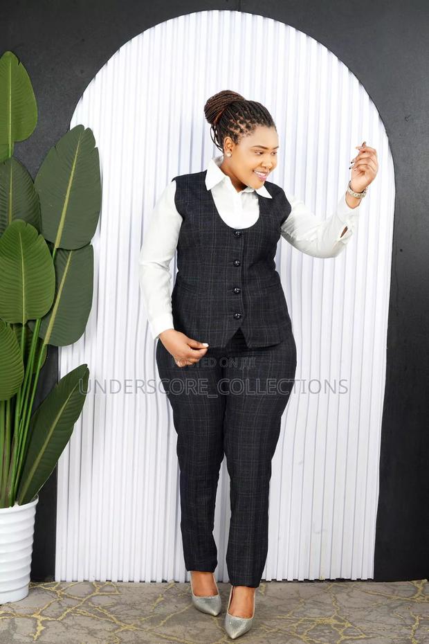 3 in 1 Half Coat Trouser Suit - thumbnail 4