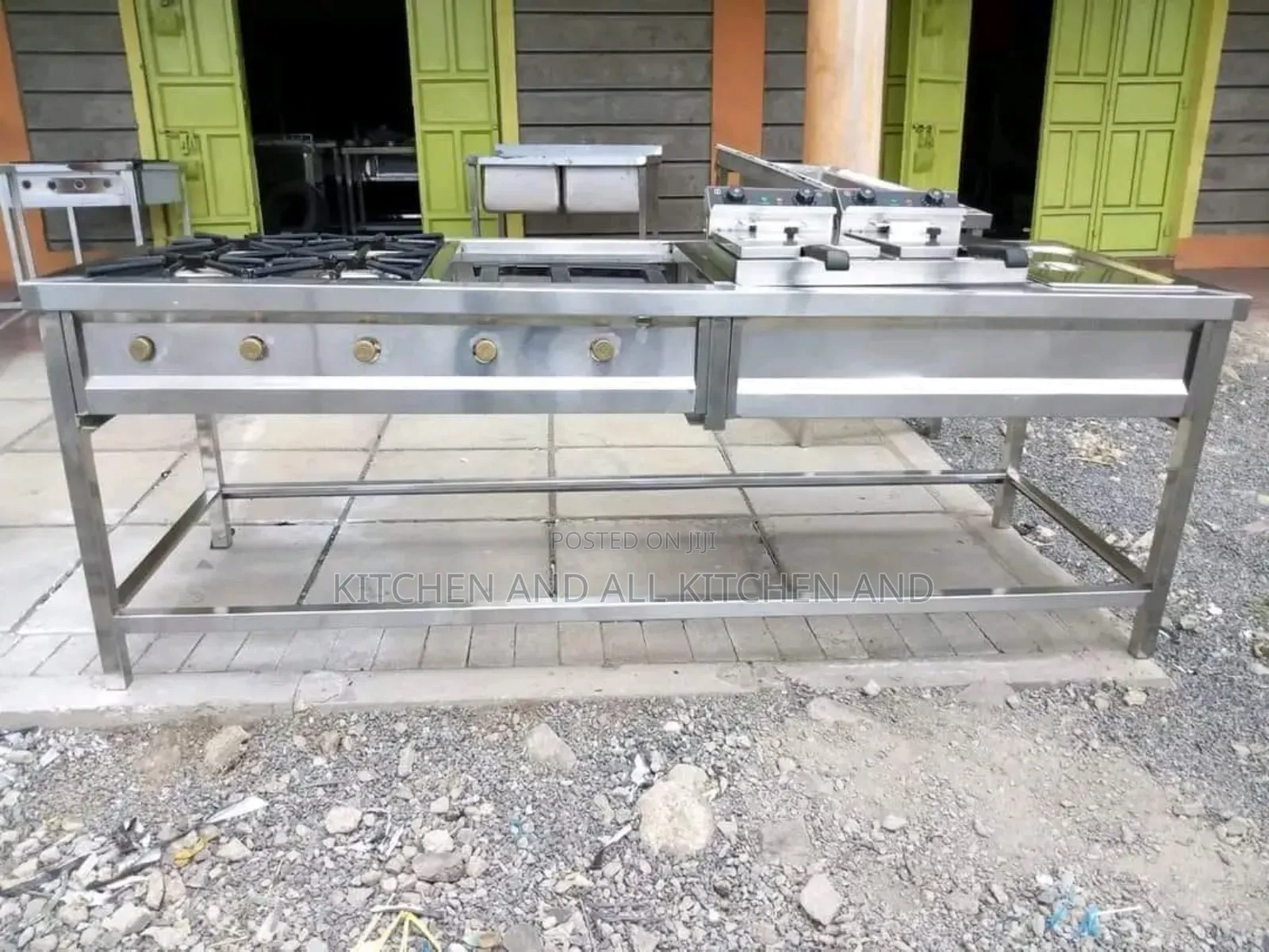 Superb Combined Gas Cooker-Stainless Steel Made