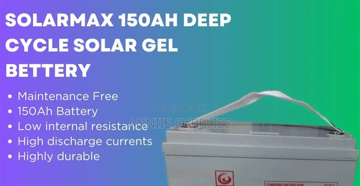 Deep Cycle Solar Battery New