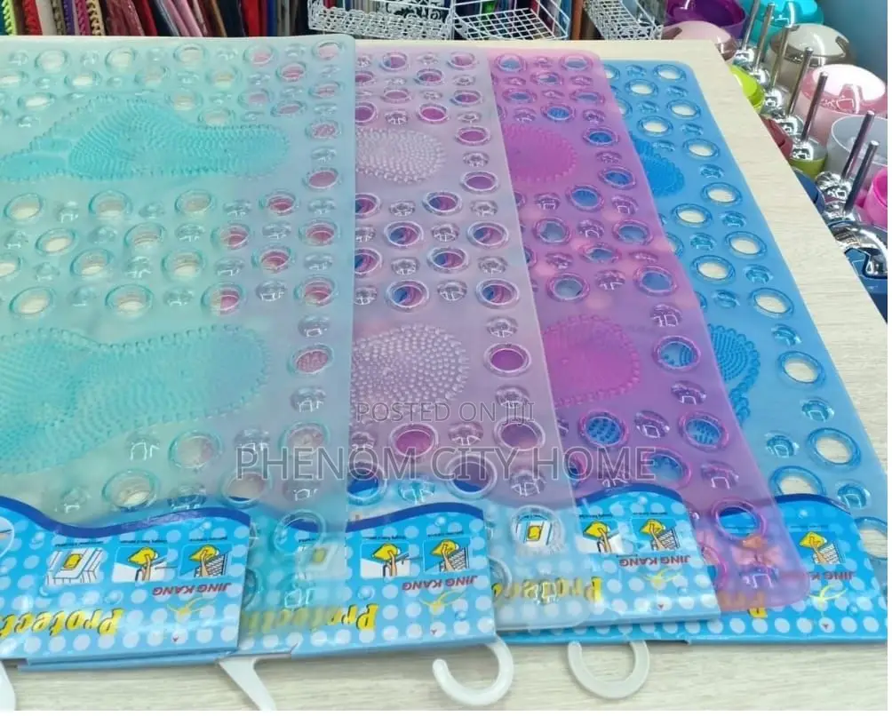 Clear Original Design Antislip Bathroom Mats