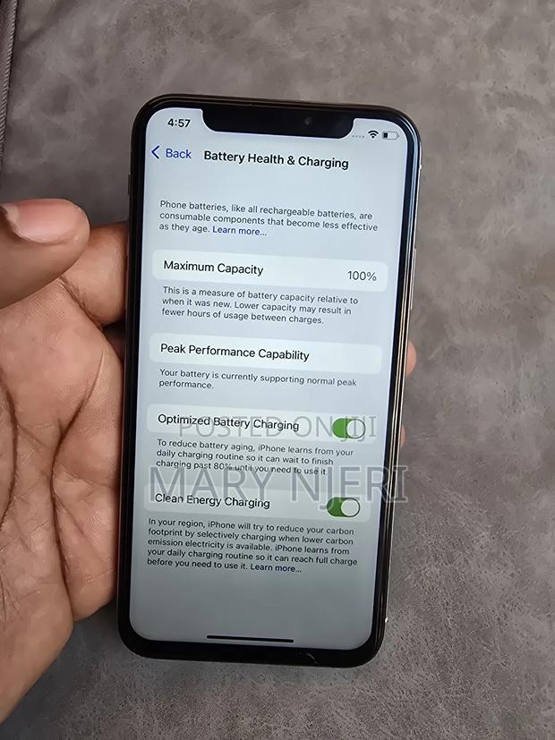 Apple iPhone X 64 GB Silver - thumbnail 5