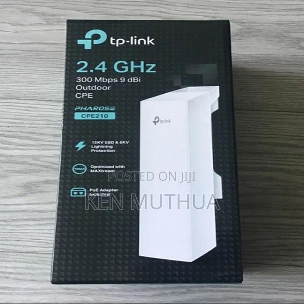 Tp-Link Cpe210 2.4ghz 300mbps 9dbi Outdoor Cpe