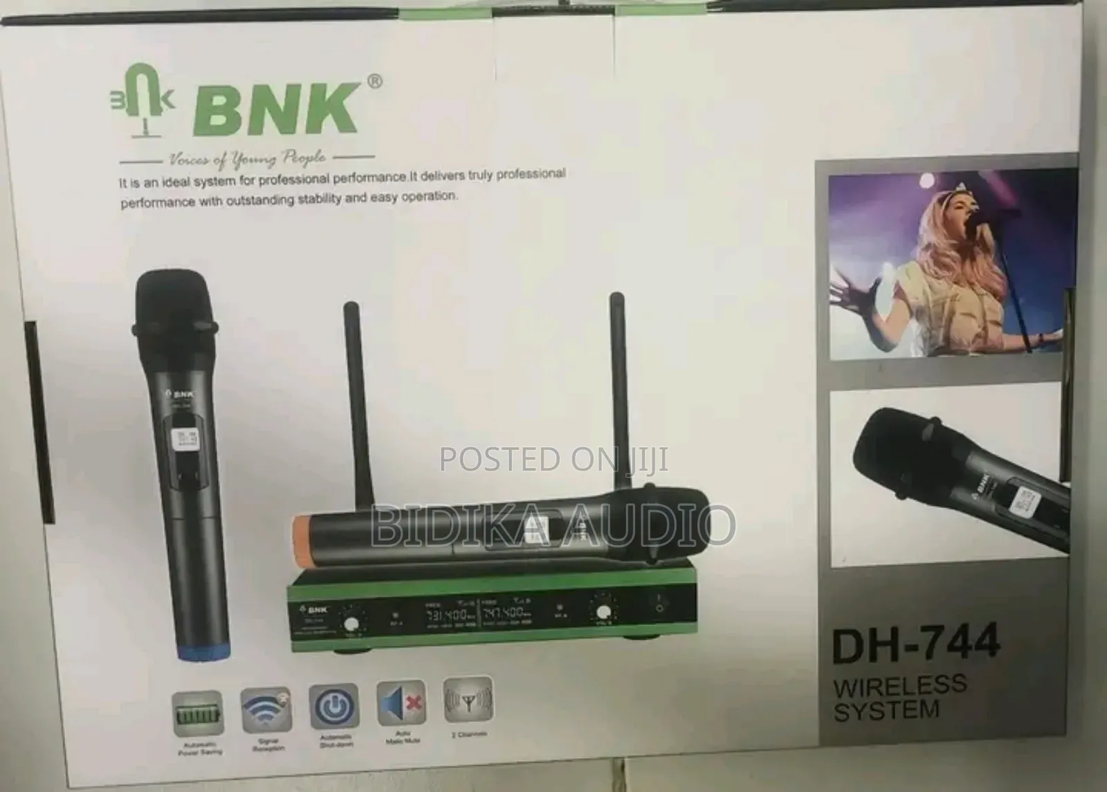 High Quality D-744 Wireless Microphone