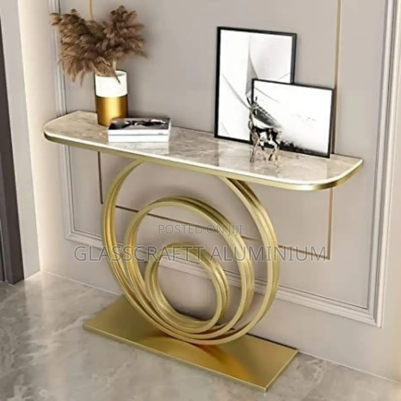 Ringed Console Table