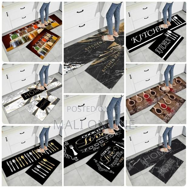 3D 2in1strong Grip Rubber Underside Floor Kitchen Mat