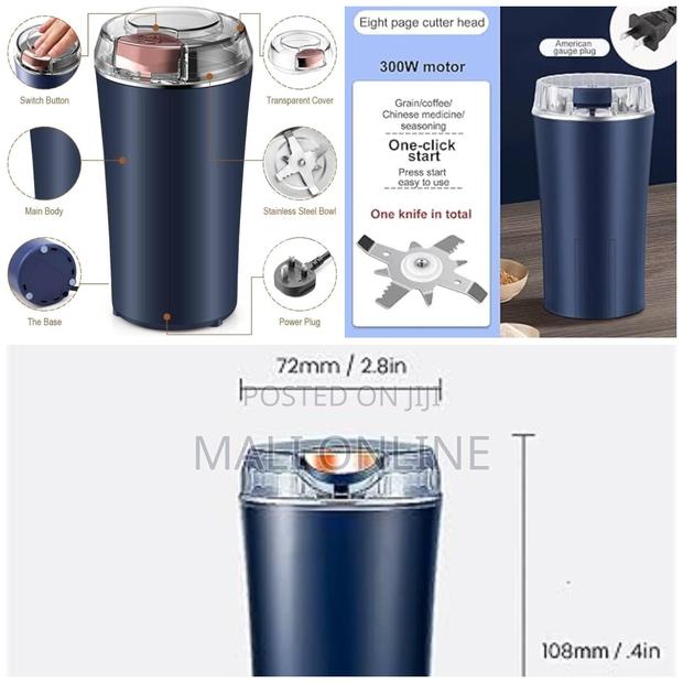 300W 8 Blade Mini Dry Food Grinder
